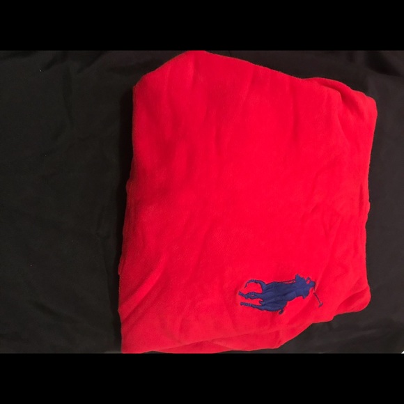 Big boys hooded polo Ralph Lauren sweatshirt